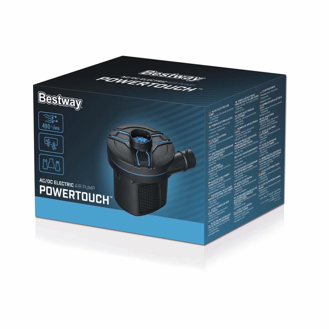 Pompe de gonflage Pompe à air électrique prise 220 V et allume-cigare PowerTouch Bestway 3