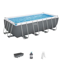 Piscine hors sol Piscine hors sol rectangle 488 x 244 x 122 cm Steel pro Max  Bestway 2