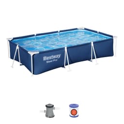 Piscine hors sol Piscine hors sol rectangle Steel Pro 300 x 201 x 66 cm Bestway 1