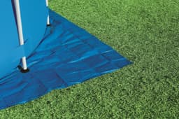 Accessoires Piscine Tapis de sol carré 335x335cm pour piscine hors sol diamètre max 305cm Bestway 5