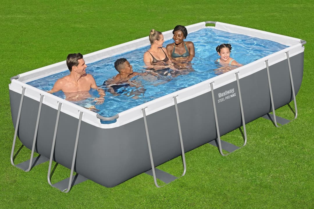 Piscine hors sol Piscine hors sol rectangle 404 x 201 x 100cm Steel Pro Max Bestway 2