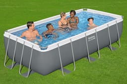 Piscine hors sol Piscine hors sol rectangle 404 x 201 x 100cm Steel Pro Max Bestway 2