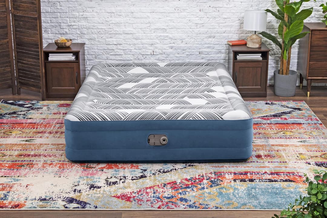 Matelas gonflables Lit gonflable 2 places 203x152x36cm pompe électrique intégrée Bestway 3