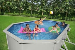 Piscine hors sol Piscine acier hors sol ovale Hydrium 610 x 360 x 120 cm Bestway 9