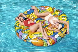 Jeux d'extérieur et trampoline île gonflable POP Island diamètre 188 cm Bestway 1