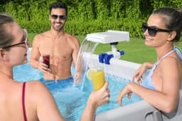 Accessoires Piscine Fontaine cascade lumineuse pour piscine hors sol Bestway 5