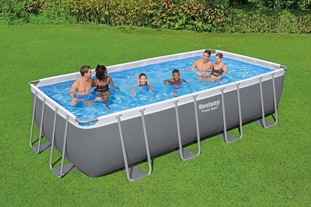 Piscine hors sol Piscine hors sol rectangle Power Steel 549 x 274 x 122 cm Bestway 3