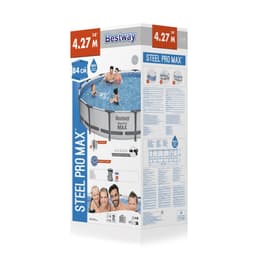 Piscine hors sol Piscine hors sol ronde Steel Pro Max 427x84cm Bestway 5
