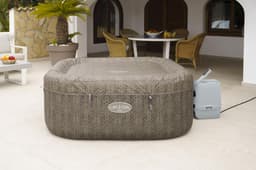 Spa Spa gonflable carré Lay-Z-Spa Cabo Hydrojet 4-6 places Wifi Bestway 8