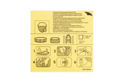 Accessoires Piscine  Lot de 10 rustines de réparation étanches adhésives Bestway 1