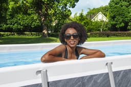 Piscine hors sol Piscine hors sol sans accessoire Power steel rectangle 549x274x122cm Bestway 8