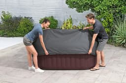 Accessoires Spa Couverture thermique Energysense pour spas carrés 201 x 201 x 80cm Bestway 2