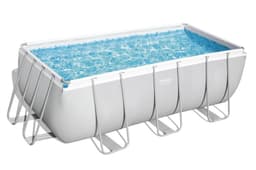 Piscine hors sol Piscine hors sol rectangle sans accessoires Power Steel 412x201x122cm  Bestway 1