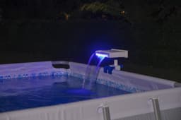 Accessoires Piscine Fontaine cascade lumineuse pour piscine hors sol Bestway 9