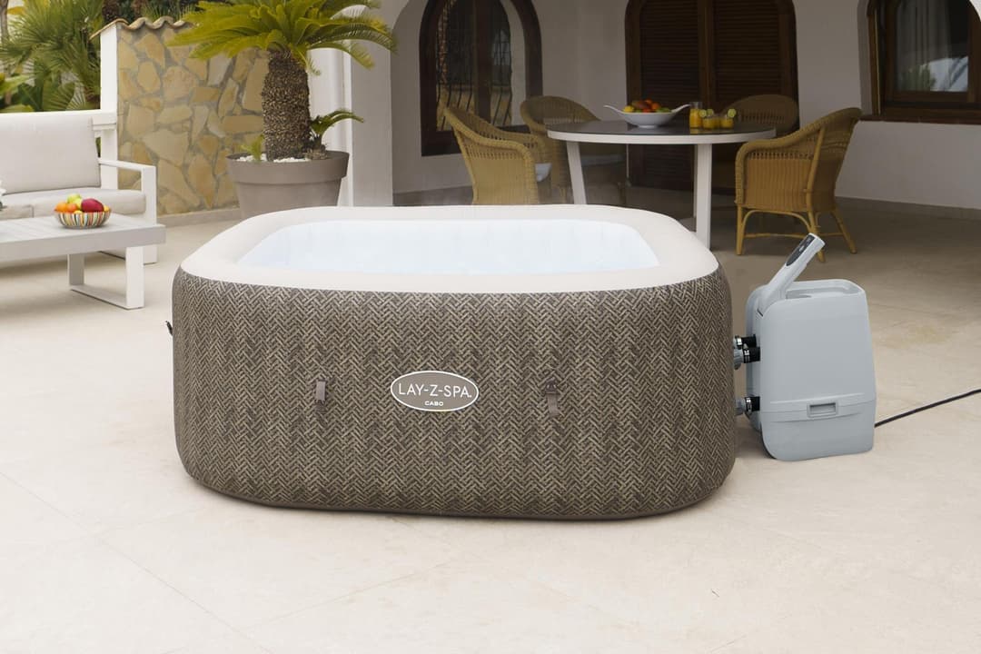 Spa Spa gonflable carré Lay-Z-Spa Cabo Hydrojet 4-6 places Wifi Bestway 3