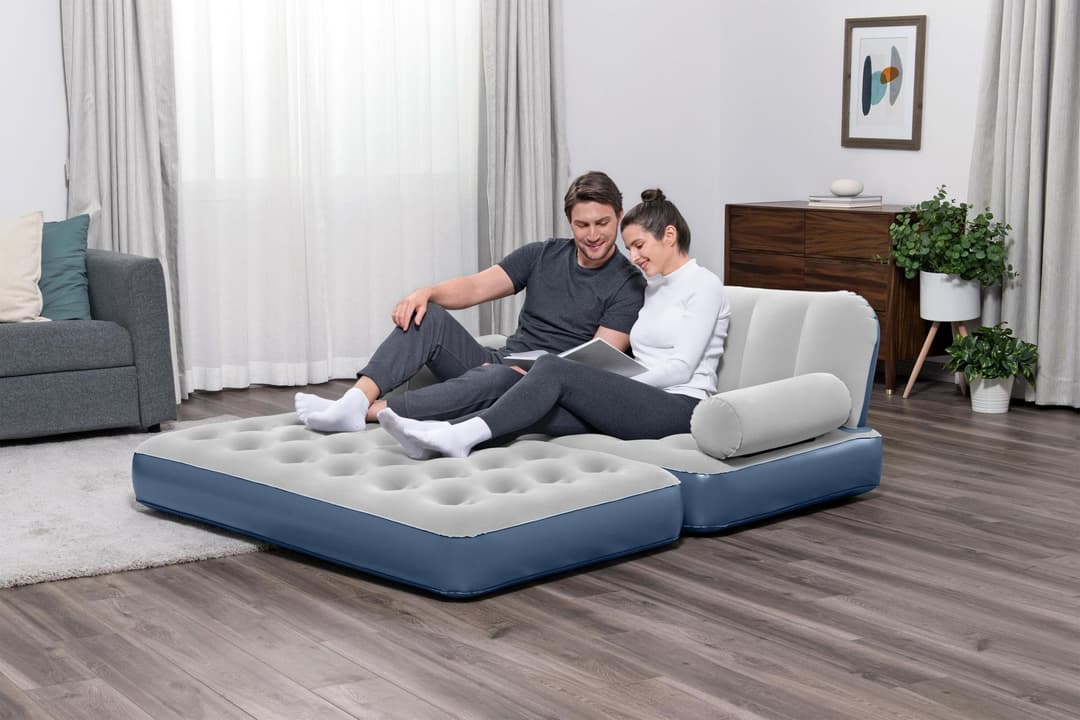 Matelas et mobilier gonflable Canapé gonflable convertible 188x152x64 cm pompe électrique intégrée  Bestway 3