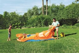 Jeux d'extérieur et trampoline Aire de jeux gonflable Hurricane Tunnel Blast 420 x 320 x 260 cm Bestway 7