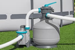Accessoires Piscine Pompe de filtration à sable pour piscine hors sol 11 355 L/h Bestway 1