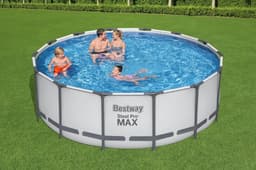 Piscine hors sol Piscine hors-sol ronde sans accessoire steel Pro max 427x427x122cm Bestway 2