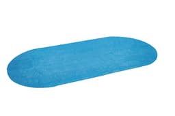 Accessoires Piscine Bâche à bulles ovale 280x180cm pour piscine Power Steel 300x200x84cm Bestway 2