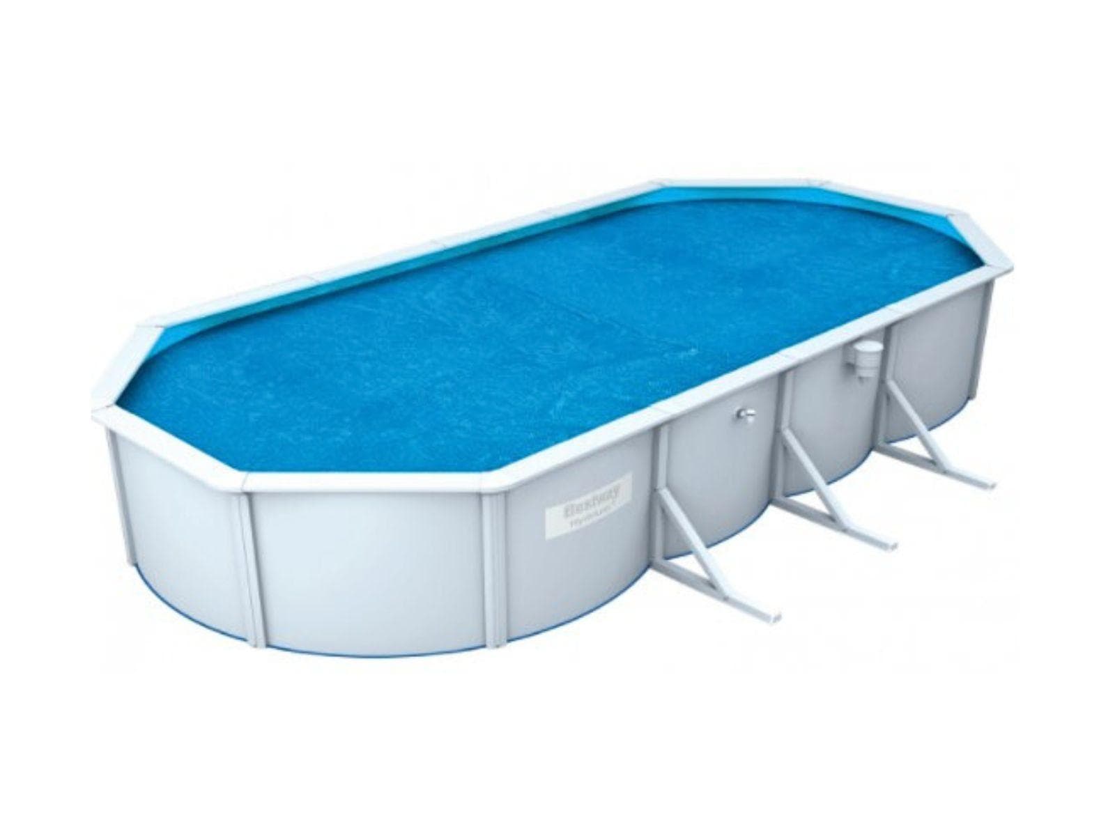 Accessoires Piscine Bâche à bulles ovale 600x350cm pour piscine Hydrium 610x360x120cm Bestway 1
