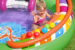 Jeux d'extérieur et trampoline Aire de jeux pataugeoire Sing'n Splash 295 x 190 x 137 cm Bestway 6