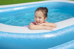 Piscine hors sol Piscine familiale gonflable translucide 2,62 m x 1,75 m x 51 cm Bestway 5