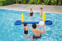 Jeux d'extérieur et trampoline Filet flottant de volley-ball avec ballon 244 x 64 x 76 cm Bestway 2