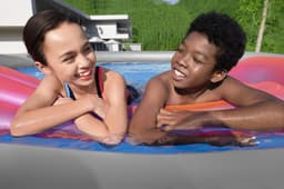 Piscine hors sol Piscine autoportante Fast Set ronde 457 x 122 cm avec accessoires Bestway 9
