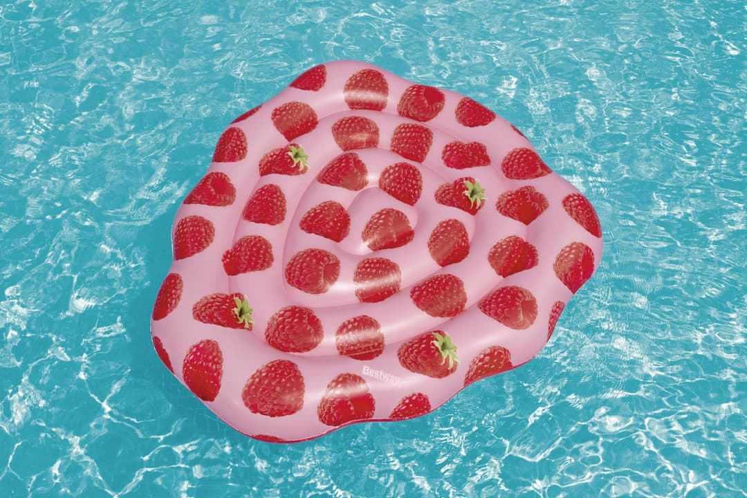 Jeux d'extérieur et trampoline Matelas de piscine parfumé à la framboise Scentsational Bestway 2