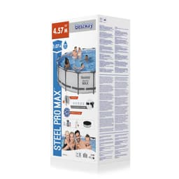 Piscine hors sol Piscine hors sol ronde Steel Pro Max 457 x 107 cm Bestway 7
