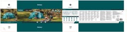 Camping et tente Tente de camping 4 places Family Ground 4 Bestway™ 460 x 230 x 185 cm Bestway 4