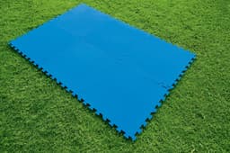 Accessoires Piscine Lot de 9 tapis de protection 50 x 50 cm - bleu Bestway 5