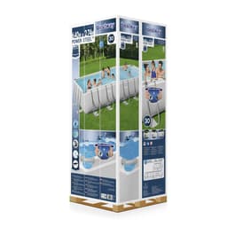 Piscine hors sol Piscine hors sol rectangle Power Steel 640 x 274 x 132 cm gris clair Bestway 7