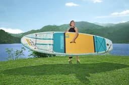 Bateaux, paddle et kayak Paddle gonflable Panorama Hydro-force 340 x 89 x 15 cm avec hublott Bestway 9