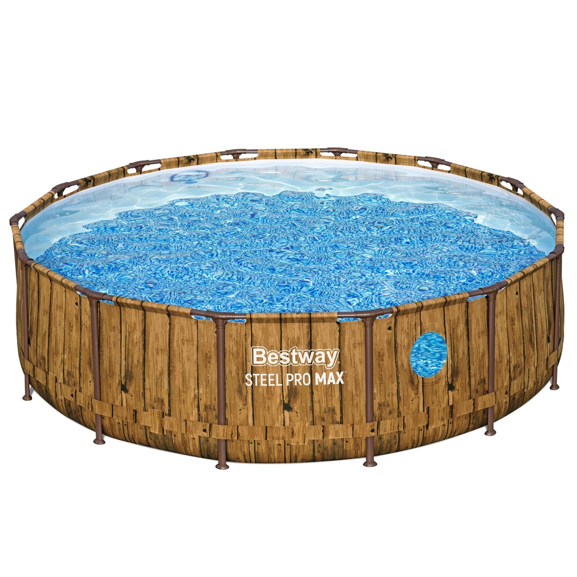 Piscine hors sol Pisicne hors sol ronde 427 x 107 cm Steel Pro Max Splashview Bestway 1