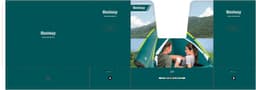 Camping et tente Tente de camping 3 places CoolDome 3 Bestway 210 x 210 x 130 cm Bestway 4