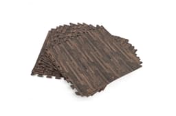 Accessoires Piscine Tapis de sol décor bois pour piscine et spa 12 pièces 50 x 50 cm Bestway 1