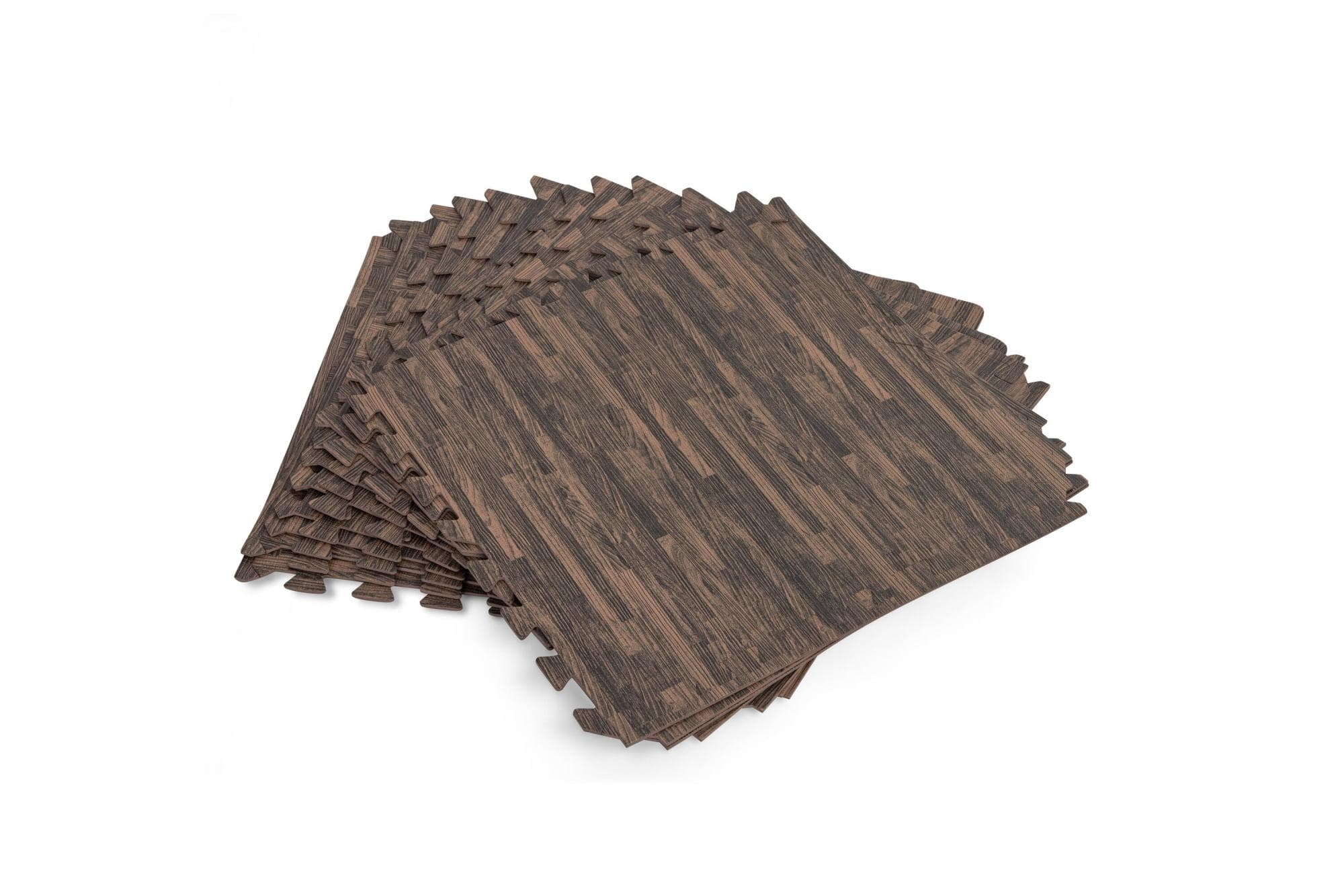 Accessoires Piscine Tapis de sol décor bois pour piscine et spa 12 pièces 50 x 50 cm Bestway 1