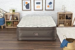 Matelas gonflables Matelas gonflable avec surmatelas et pompe électrique intégrée 203x152x51cm Bestway 2
