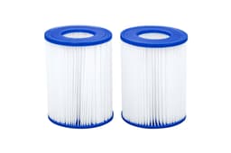 Accessoires Piscine Lot de 2 cartouches filtrantes Type II Bestway 1