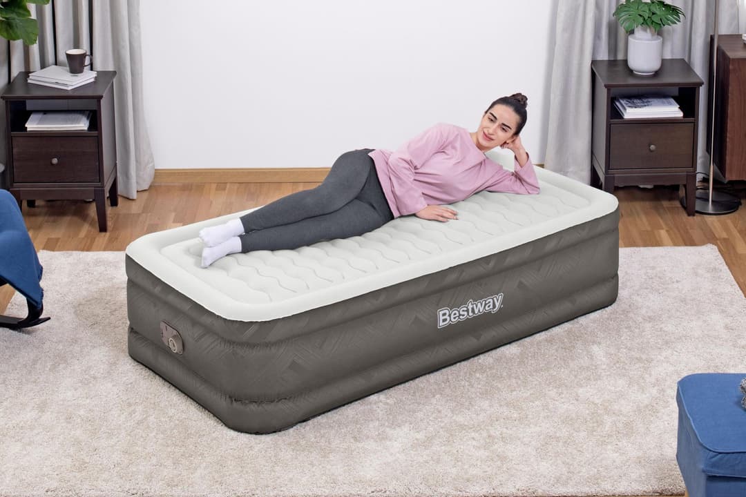 Matelas gonflables Lit gonflable 1 place 191 x 97 x 46 cm pompe électrique intégrée Bestway 4