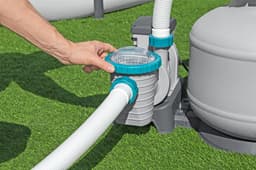 Accessoires Piscine Bestway® Pompe de filtration à sable 6 056 litres pour piscine hors sol  Bestway 5