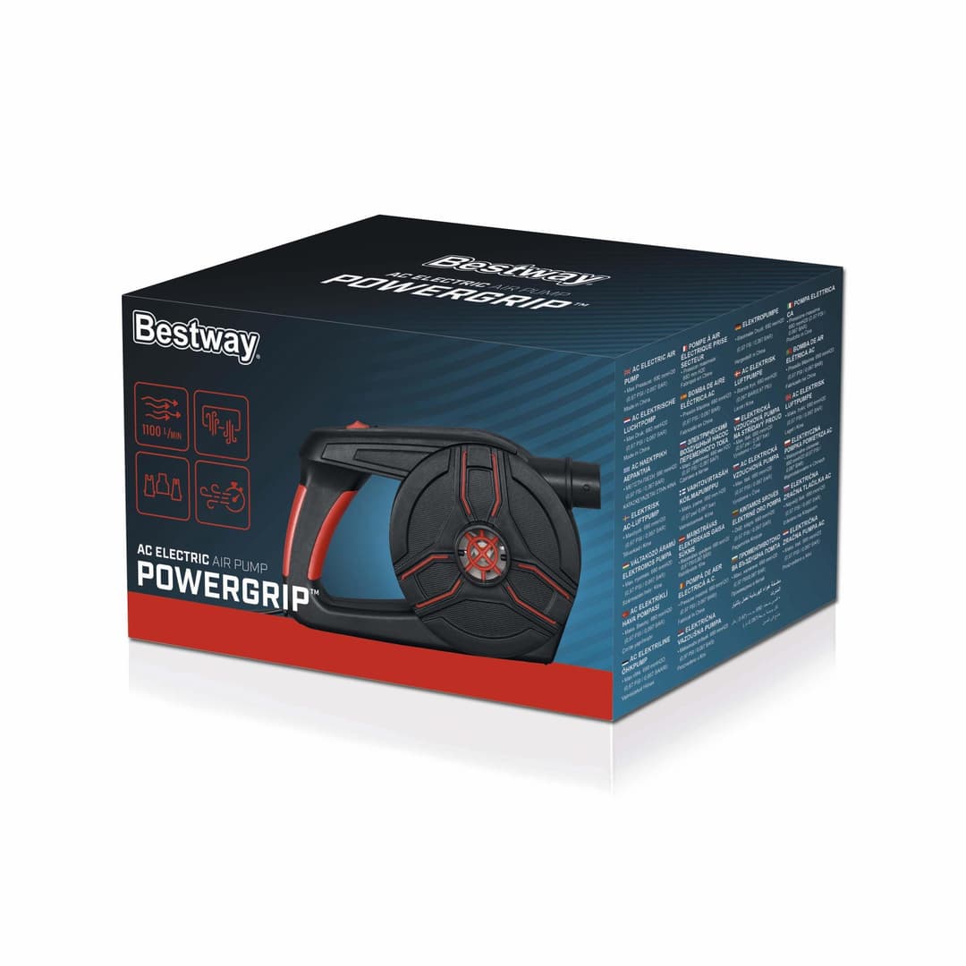 Pompe de gonflage Pompe à air électrique 220-240 V PowerGrip Bestway 3