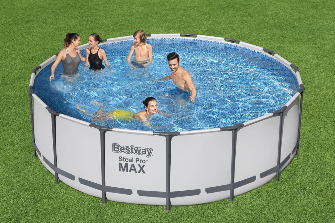 Piscine hors sol Piscine hors sol ronde Steel Pro Max 457 x 122 cm Bestway 2