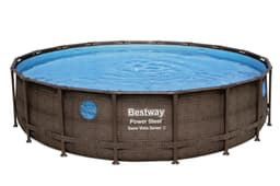 Piscine hors sol Piscine hors-sol ronde sans accessoire Swim Vista rotin 549x549x122cm Bestway 1