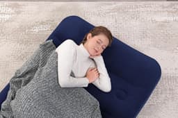 Matelas et mobilier gonflable Matelas gonflable 1 personne avec pompe à pied intégrée Bestway 4