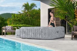 Spa Spa gonflable carré Lay-Z-Spa San Francisco HydroJet Pro 5 - 7 places Bestway 4
