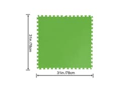 Accessoires Piscine Lot de 9 tapis de protection pré formés 78 x 78 cm Bestway 2