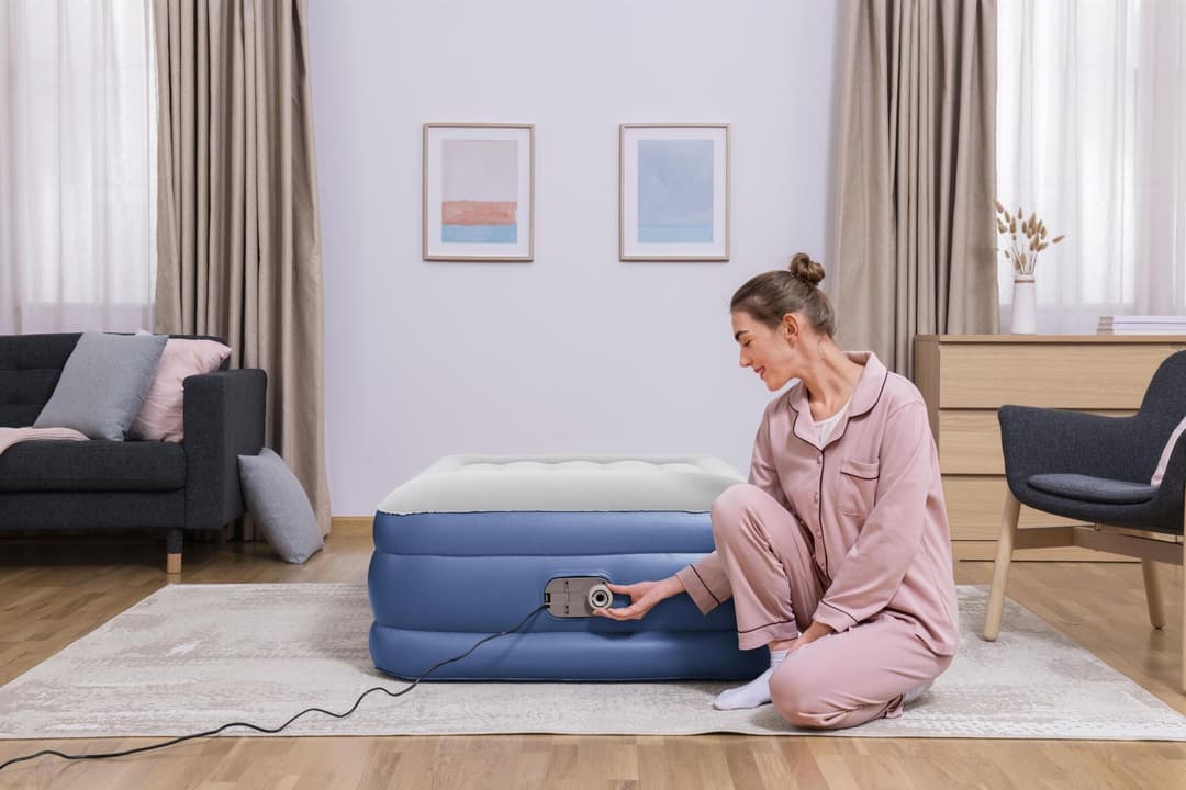 Matelas gonflables Lit gonflable 1 place 191 x 97 x 46 cm avec pompe électrique intégrée Bestway 5